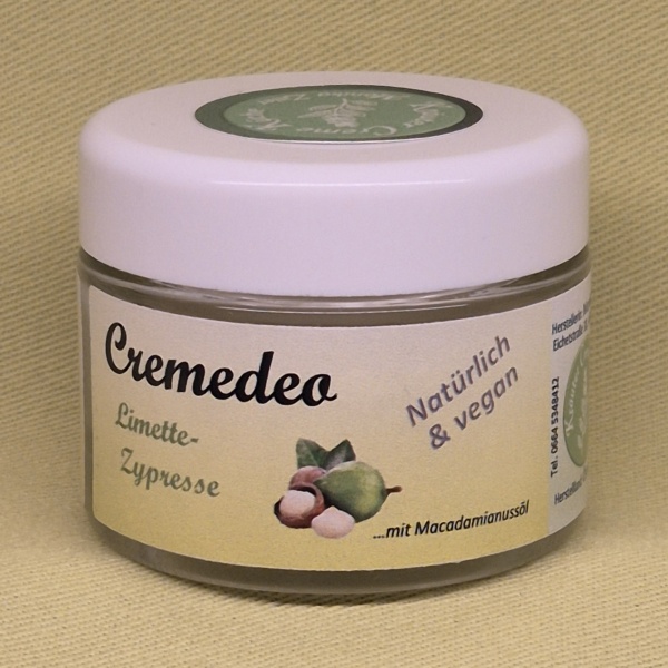 Cremedeo Limette-Zypresse