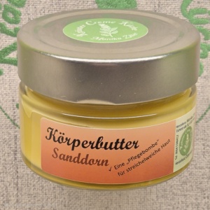 Körperbutter mit Sanddornfruchtfleischöl